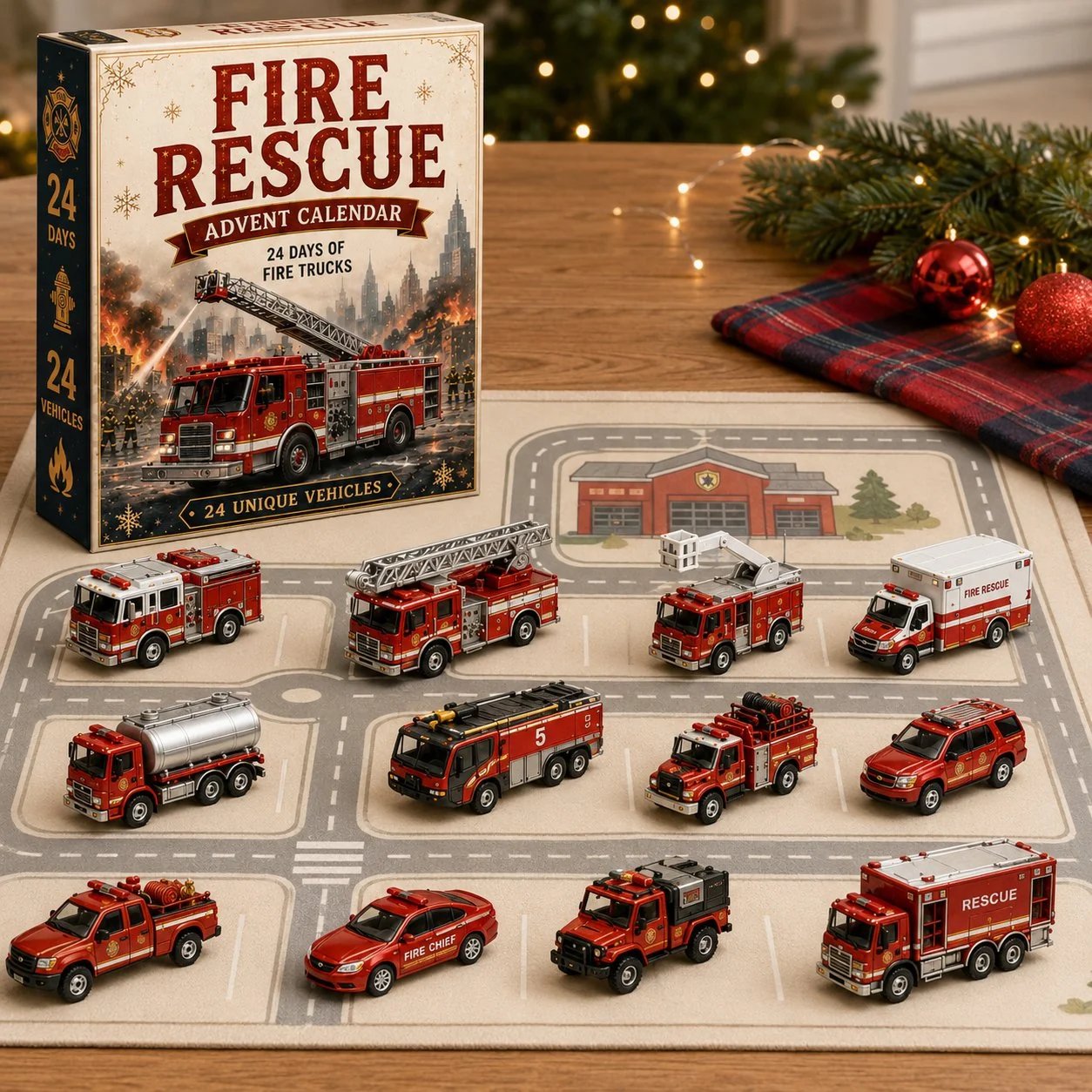 Fire Rescue 24-Day Advent Calendar