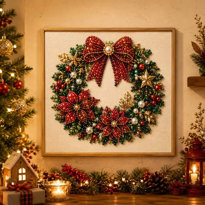 🌲DIY Pearl Diamond Painting Art  Christmas Series Kit -🧘Relaxing & Beginner-Friendly