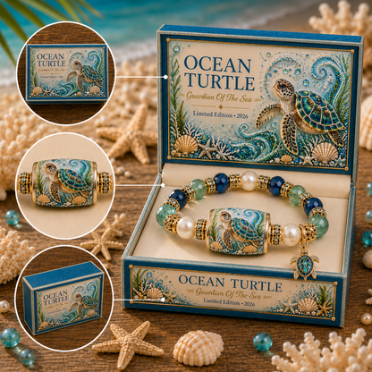 💥 Last Day 49% OFF – 🌊 Ocean Guardian Collection Bracelet — Limited Edition