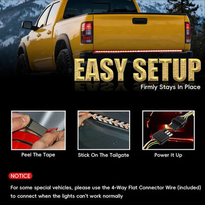 🔥Hot Sale 49% OFF - LED Tailgate Light Bar Strip with 5 Lighting Modes