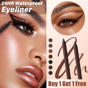 ⚡50K+ SOLD! 🌟24 HR Waterproof Eyeliner Duo Sharpenable Eye Pencil thumbnail