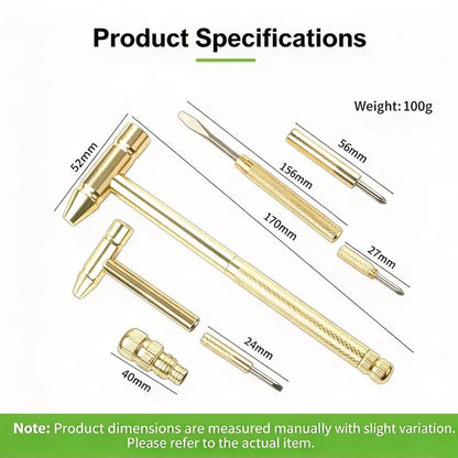 ⏰ Limited-Time Black Friday Offer✨6-in-1 Mini Copper Multifunctional Hammer