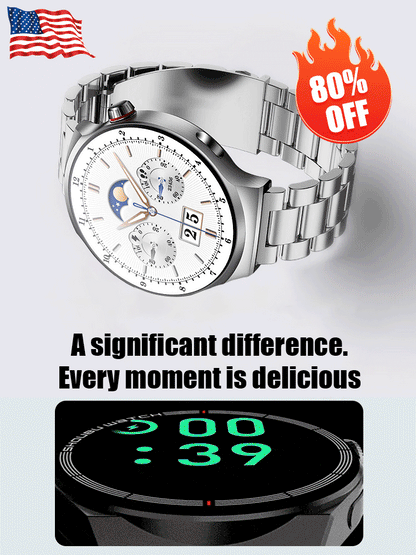 🔥【24-hour health check】Steel Band Watch4 Pro⌚Mount Sinai Hospital physician recommended
