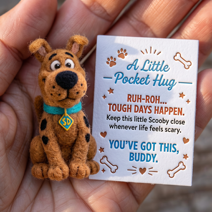Scooby-Doo Felt Pocket Hug Set