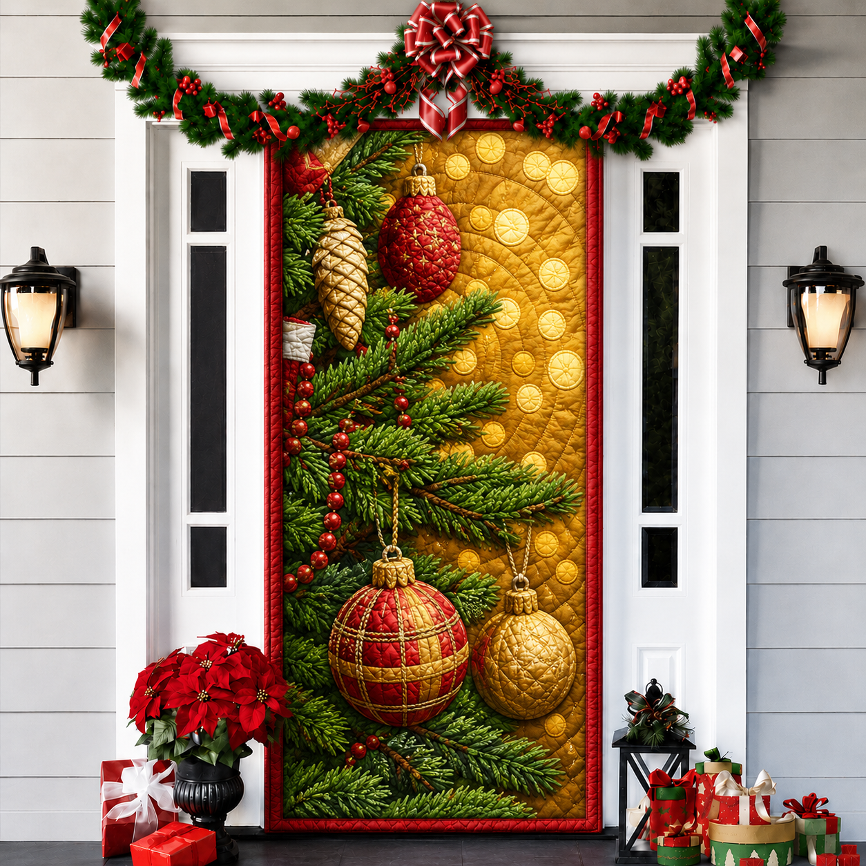 🌟Last day 50% OFF🌟2026 3D Christmas front door decoration