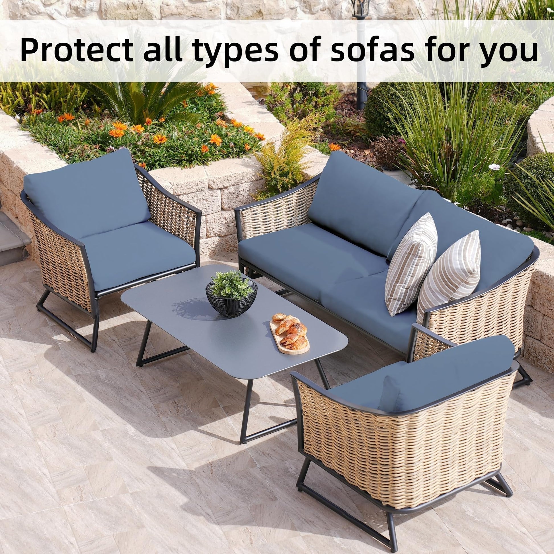 🪑 Stretch Sofa Cushion Covers — Only $9.99 Per Cover