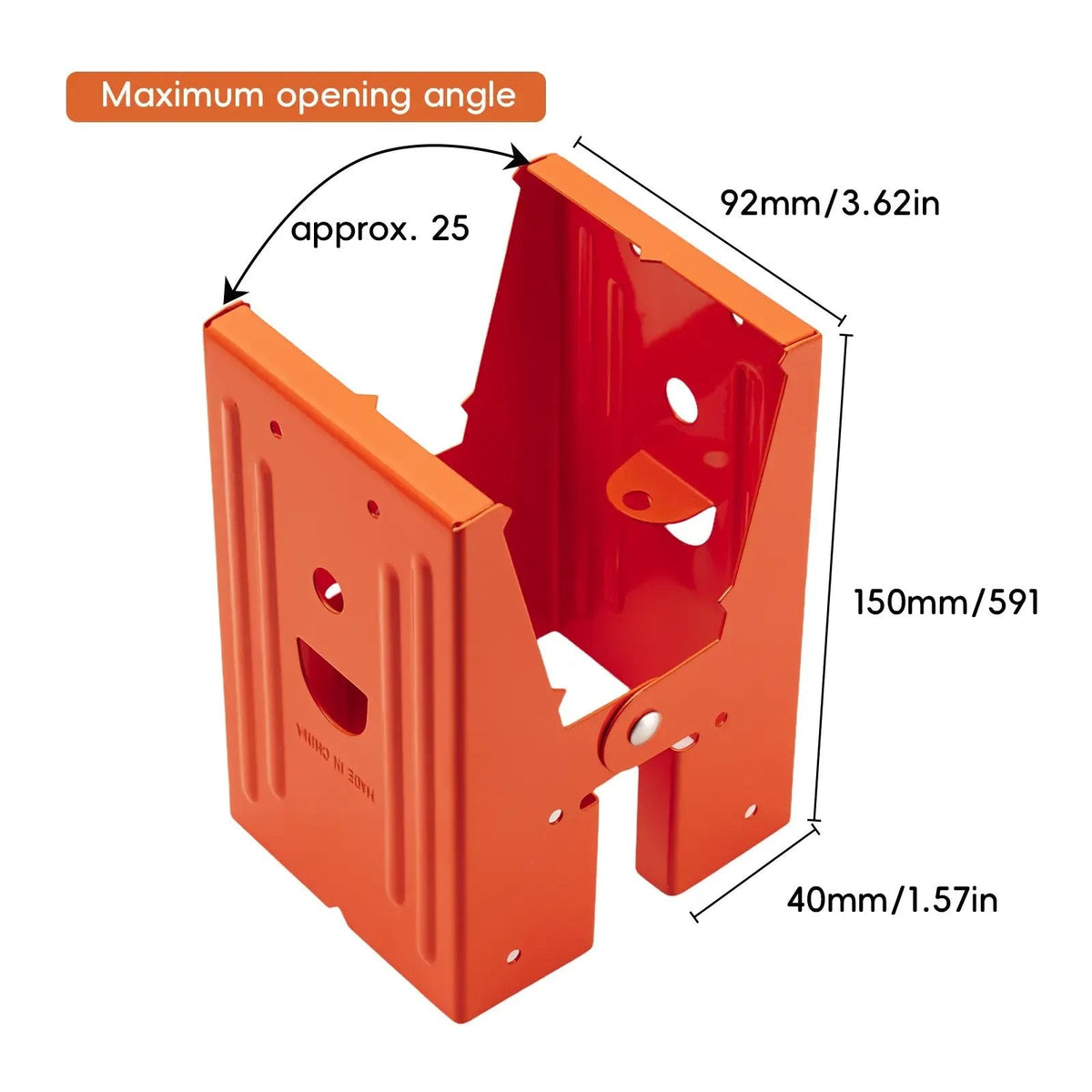 2-Pack Heavy Duty Sawhorse Brackets with Down Clamps