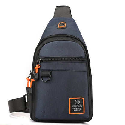 🎒💦 Waterproof Multi-Pocket Sling Bag — Lightweight & Anti-Theft ✨