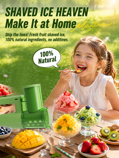 🚀 Wireless Ice Shaver: 3s to snow cones, No more bulky blenders!
