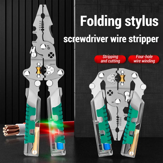 💯【Father’s Day Flash Sale – 50% OFF】⚡Intelligent anti-electric shock multifunctional safety tester wire stripper