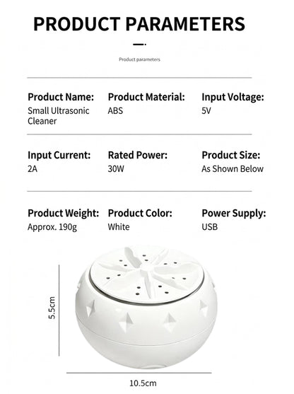 Ultrasonic Fruit Cleaner | Remove 99.9% Pesticides | Bio Tech Purifier | Silent Wash