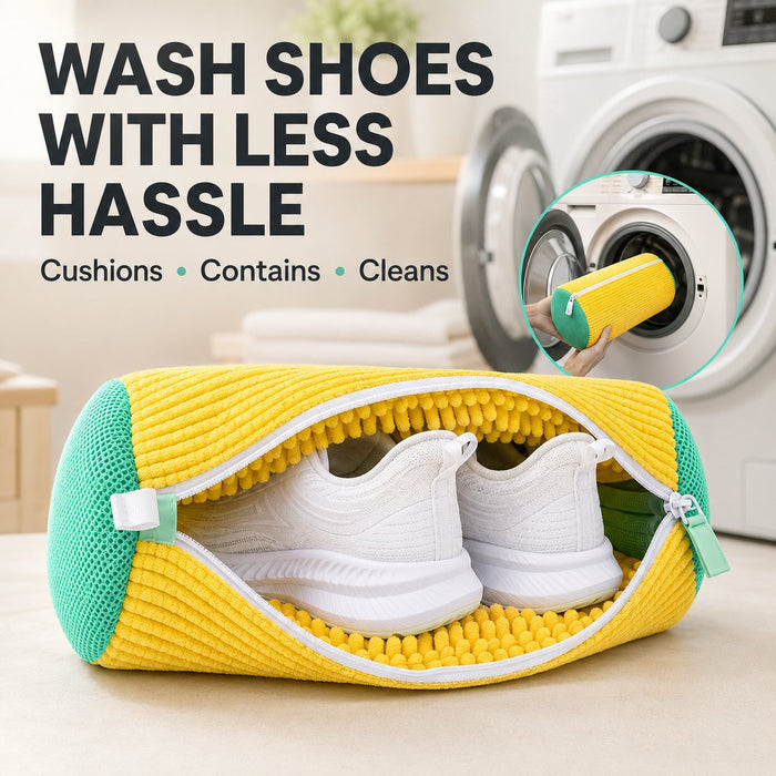 👟 360° Shoe Washing Bags – Deep Clean Sneakers Without Hand Scrubbing