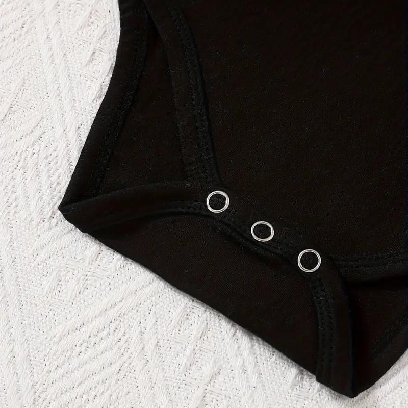 👶 "Back Off! I Have a Crazy Grandpa" Cute Cotton Baby Bodysuit