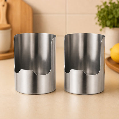 ✨ 49% OFF Stainless Steel Utensil Organizer | Keep Your Kitchen Counter Clean & Stylish 🍴