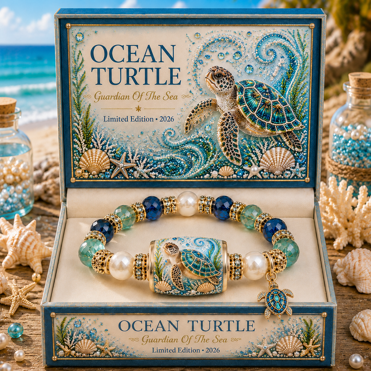 💥 Last Day 49% OFF – 🌊 Ocean Guardian Collection Bracelet — Limited Edition