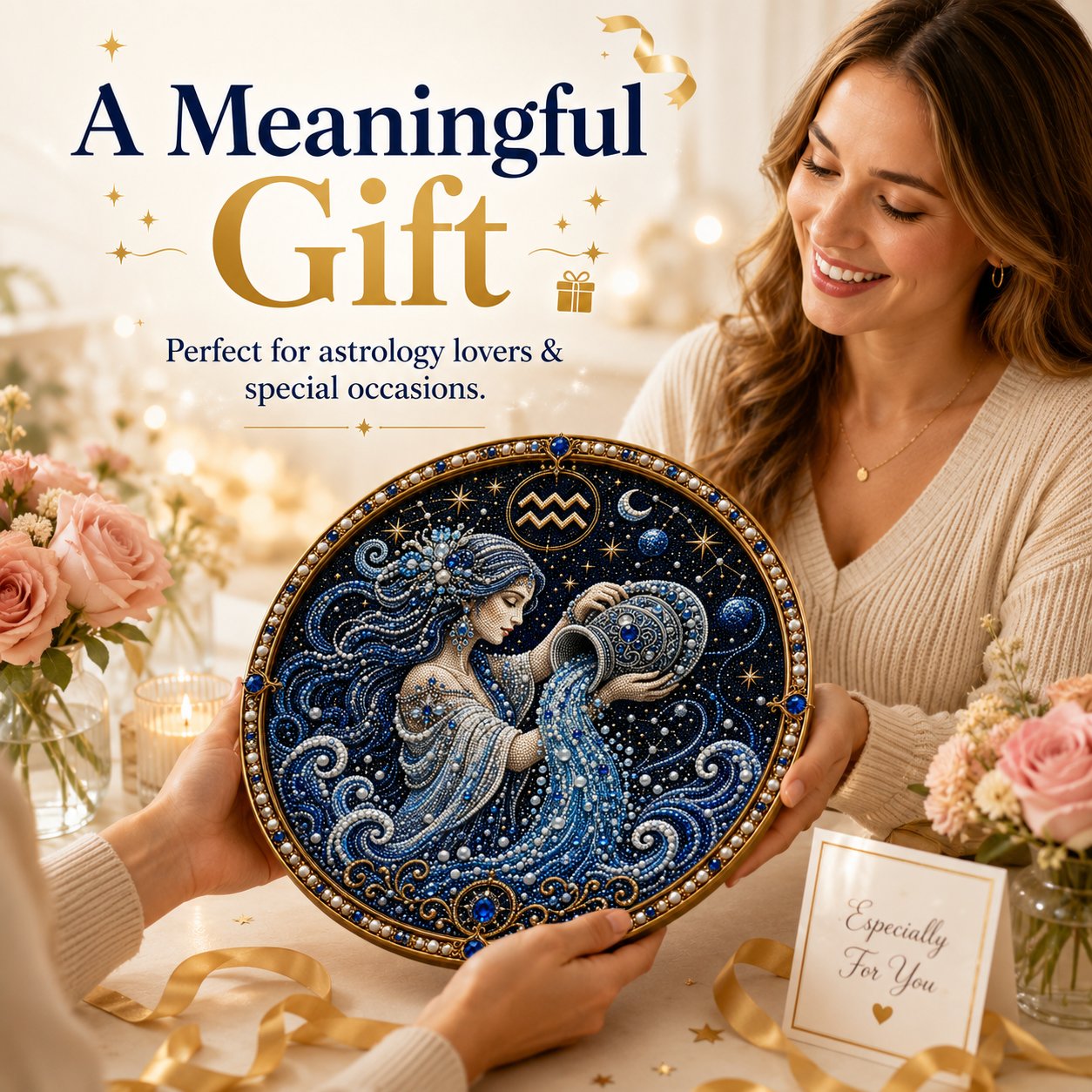 🔥 Last Day 49% OFF - 💎 12 Zodiac Signs Pearl Art Kit ♈💫 Bring Every Zodiac Sign to Life with Pearls