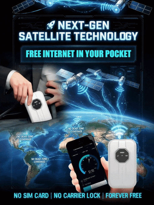 [Global Coverage, Free for Life] Boundless Portable Wi-Fi