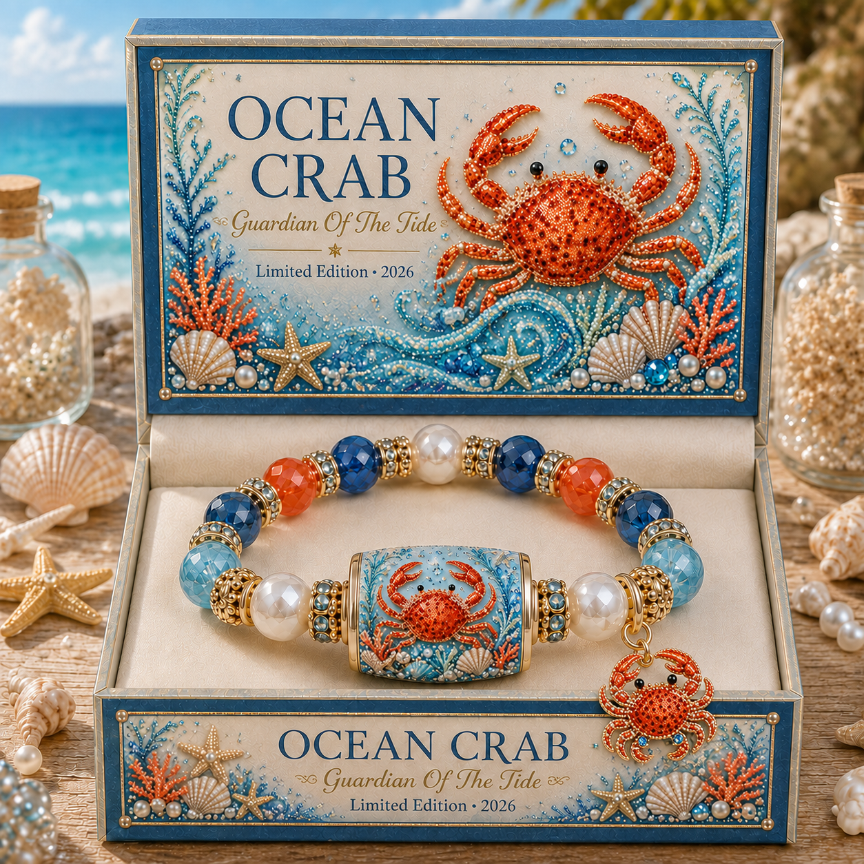 💥 Last Day 49% OFF – 🌊 Ocean Guardian Collection Bracelet — Limited Edition