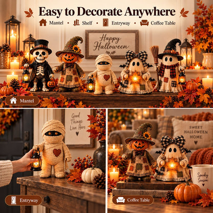 🎁LAST DAY 49% OFF🔥🎃Vintage Halloween Lighted Figurine Collection