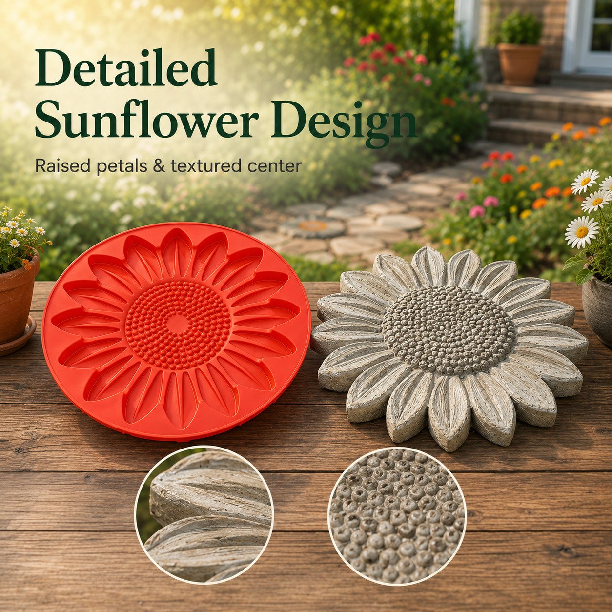 💥 LAST DAY 49% OFF - 🌻 Reusable Garden Art Mold – Make Your Garden Truly One of a Kind (📦Buy 2 Free Shipping)
