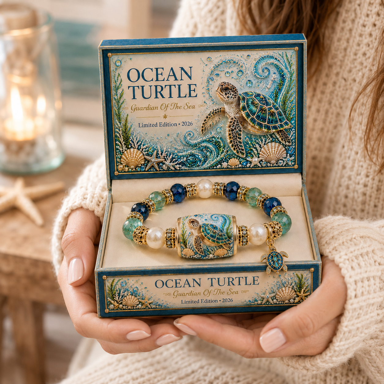 💥 Last Day 49% OFF – 🌊 Ocean Guardian Collection Bracelet — Limited Edition