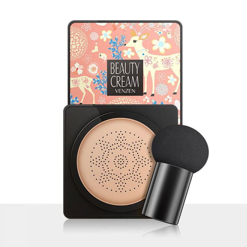 【As seen on celebrities!】🏆Pink Deer Mushroom Cushion BB Cream——🔥Only 100 units—sale closes once sold out. Act fast!