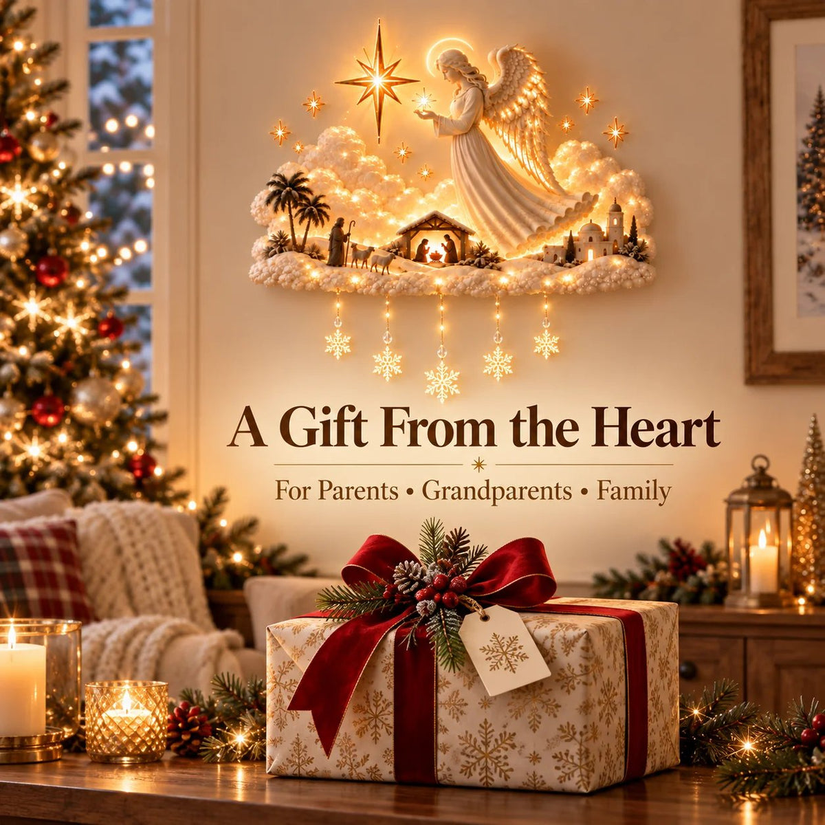 ✨Last Day 56% OFF✨ Christmas Blessing Angel Glow