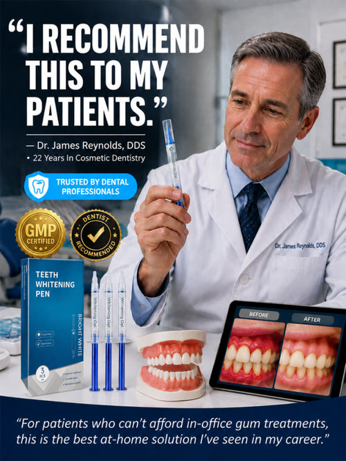 【Restore youthful vitality and smile】Teeth repair whitening gel，7x deeper penetration repairs gums, restoring a youthful, white smile in 7 days!