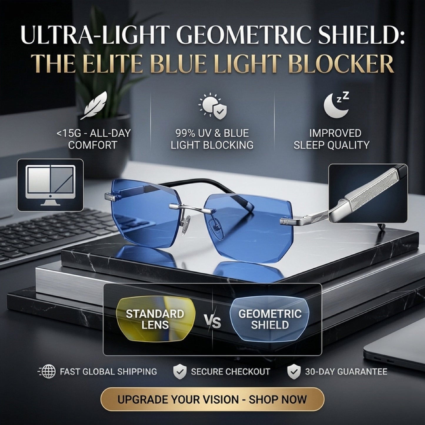 Smart Auto-Focus Reading Glasses | Crystal Clear Vision for Seniors 👓❤️