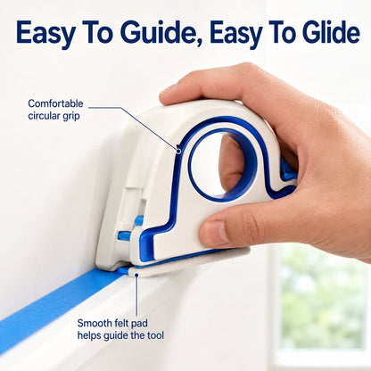 Easy Painter’s Tape Applicator Tool.Tape faster. Cut cleaner. Paint with straighter edges.