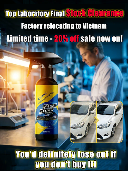 💎Car nano coating spray-⚡Cleans + Repairs + Coats—all in one step!