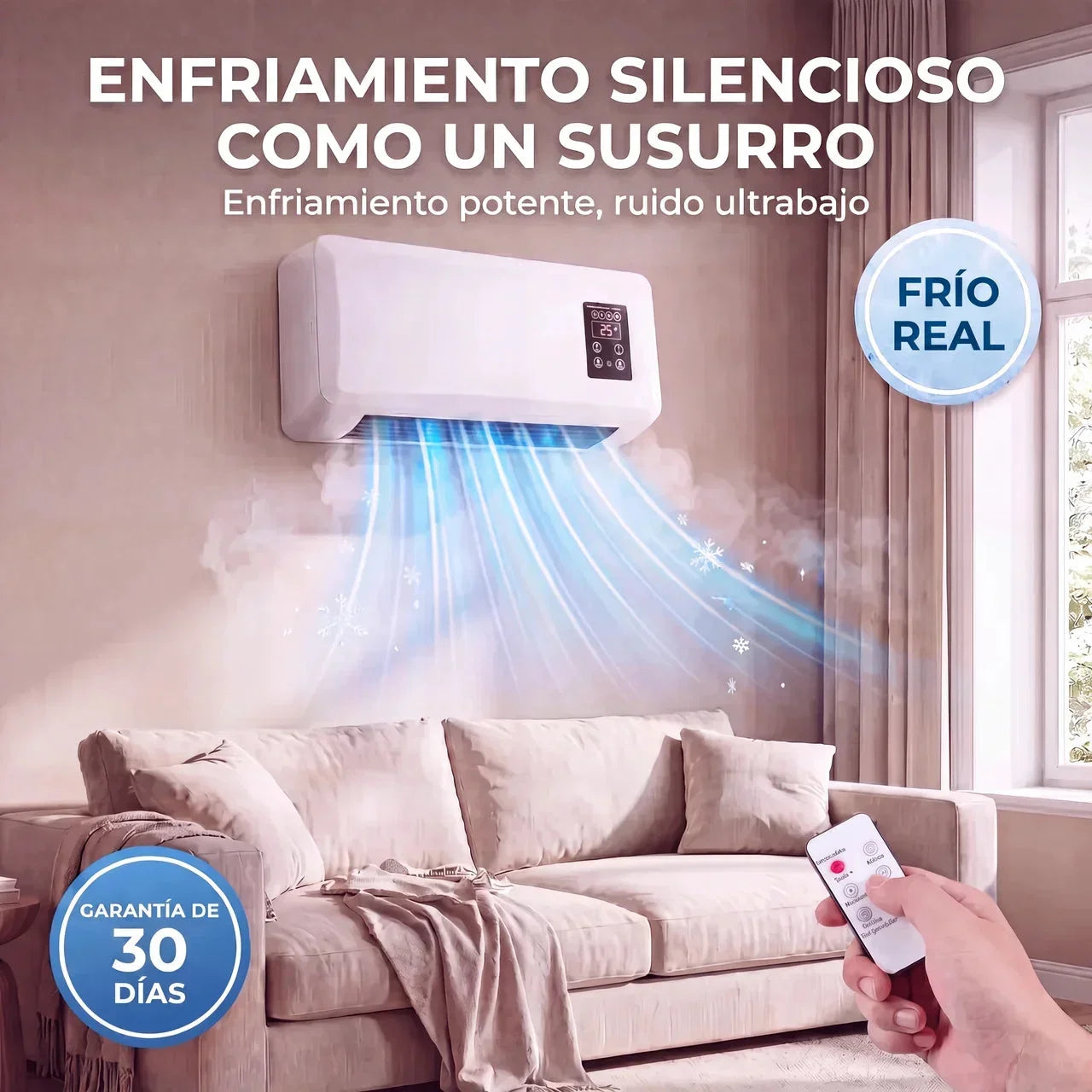 🔥 50% OFF | 2-in-1 Wall-Mounted Heater & Cooling Fan