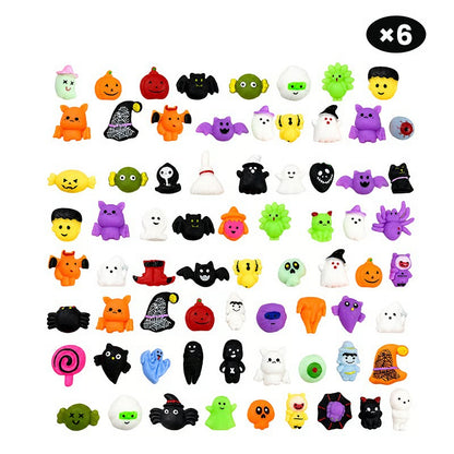Halloween Squishies Stress Relief Toy Set