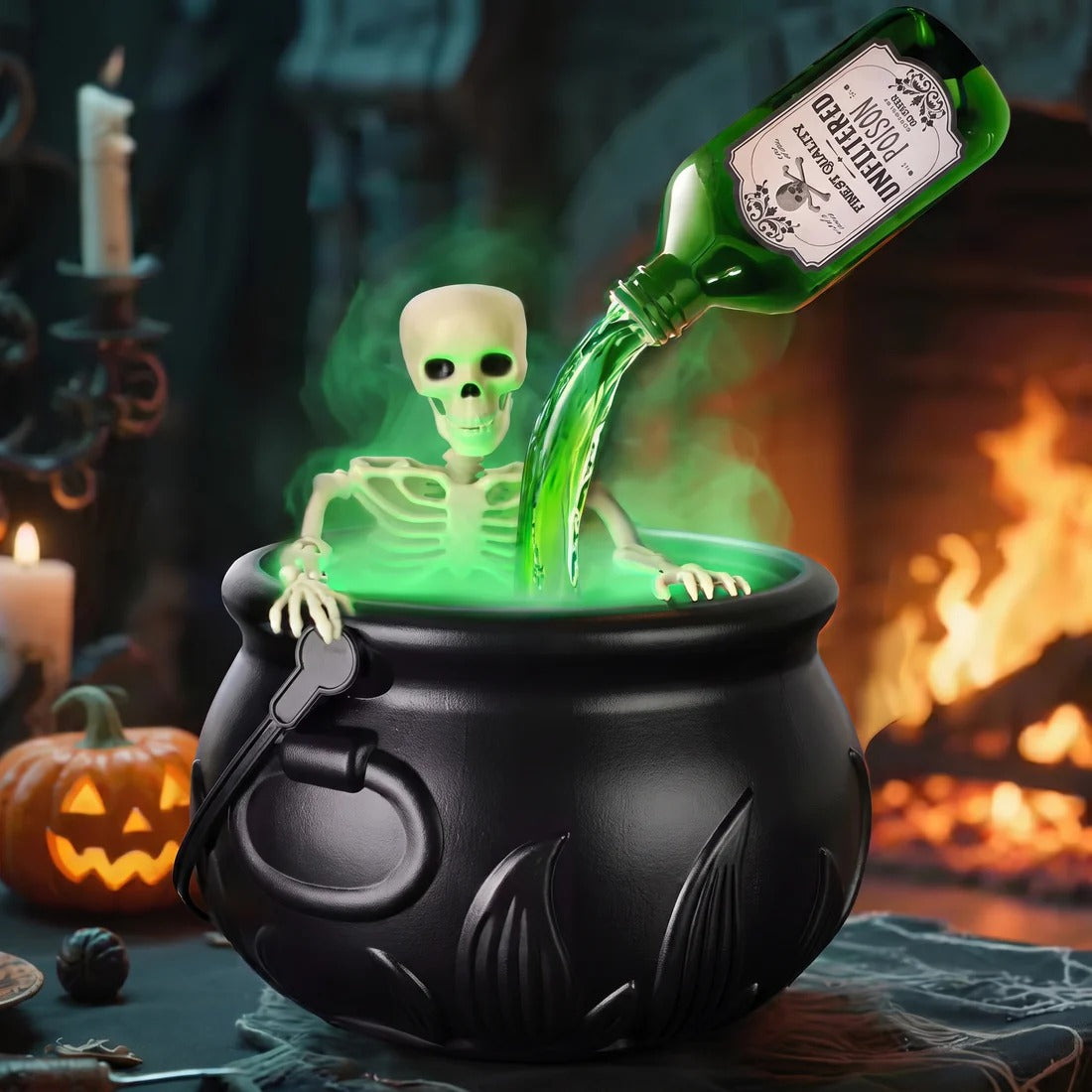 💥New Arrival | Skeleton Potion Witches Cauldrons