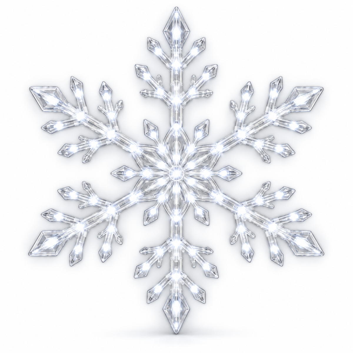 🎄 Christmas Sale 49% OFF❄️LED Snowflake Wall Light Set – Remote-Controlled Christmas Winter Decor