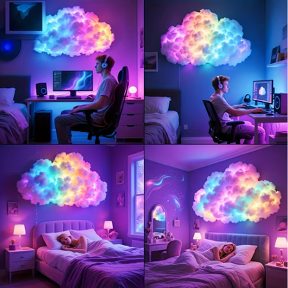 🎉 2026 Sale — Over 24,000 Sold! 💞 DIY USB-Powered Thundercloud LED Light Decor