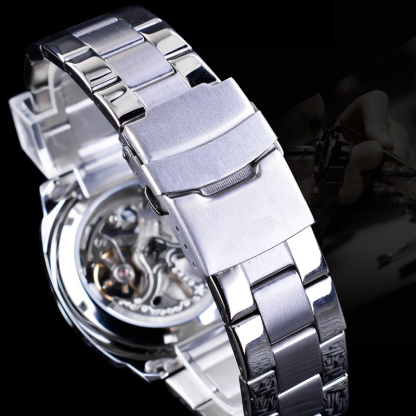 ⏳Time-Limited Special⏰Skeleton Automatic Watch – See The Movement, Feel The Craft , Dress for Every Occasion 💼