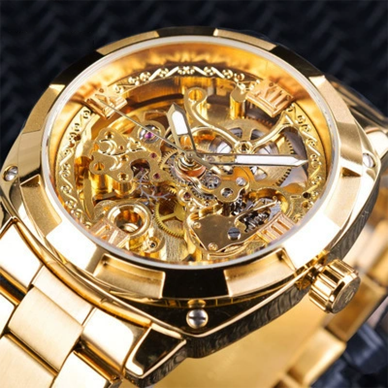 ⏳Time-Limited Special⏰Skeleton Automatic Watch – See The Movement, Feel The Craft , Dress for Every Occasion 💼