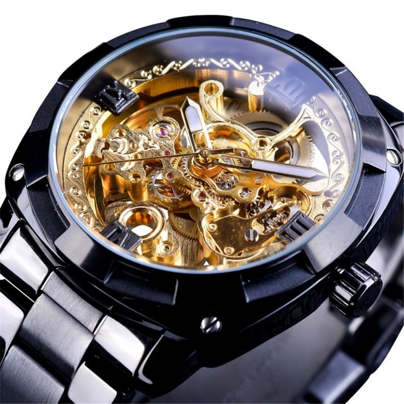 ⏳Time-Limited Special⏰Skeleton Automatic Watch – See The Movement, Feel The Craft , Dress for Every Occasion 💼