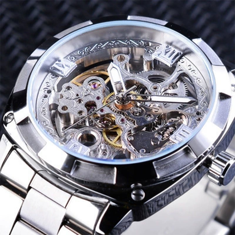 ⏳Time-Limited Special⏰Skeleton Automatic Watch – See The Movement, Feel The Craft , Dress for Every Occasion 💼
