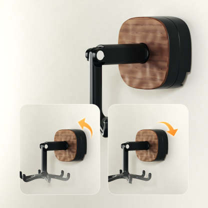 360° Rotating Duty Hooks Kitchen Utensil Holder