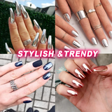 2026 Glamorous Metallic Mirror Nail Polish