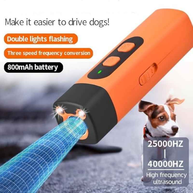 🔥Ultra-secure-Ultrasonic Dog Bark Deterrent Device – Humane & Effective Dog Repeller