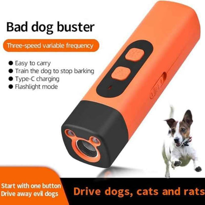 🔥Ultra-secure-Ultrasonic Dog Bark Deterrent Device – Humane & Effective Dog Repeller