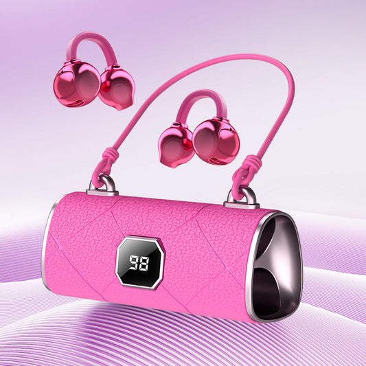 💖 Jewelry worn on your ears! Butterfly clip-on Bluetooth earphones, painless to wear, Bluetooth 6.0, IPX5 waterproof.