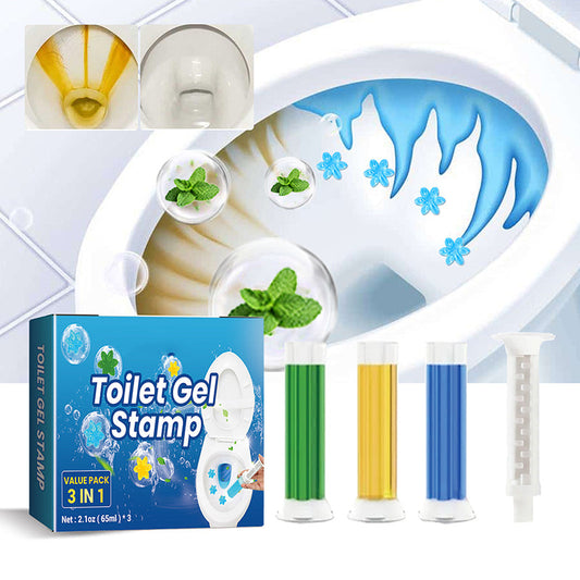 🔥Buy Two Get One🎁42 Flowers Toilet Gel Stamp-Keeps Toilet Clean & Fresh with Every Flush🌸
