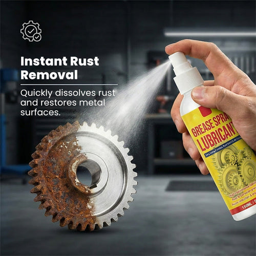 🛠️ First 50 customers enjoy 50% off! ⚡ Multi-purpose rust remover and lubricant spray – Instantly eliminates noise – Metal tool repair agent 🧴