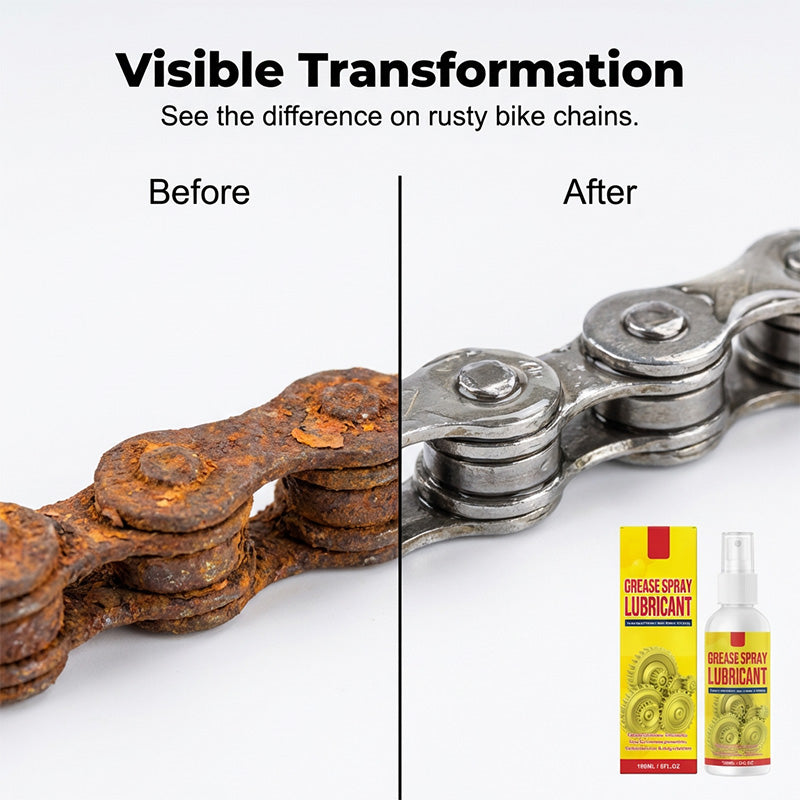 🛠️ First 50 customers enjoy 50% off! ⚡ Multi-purpose rust remover and lubricant spray – Instantly eliminates noise – Metal tool repair agent 🧴