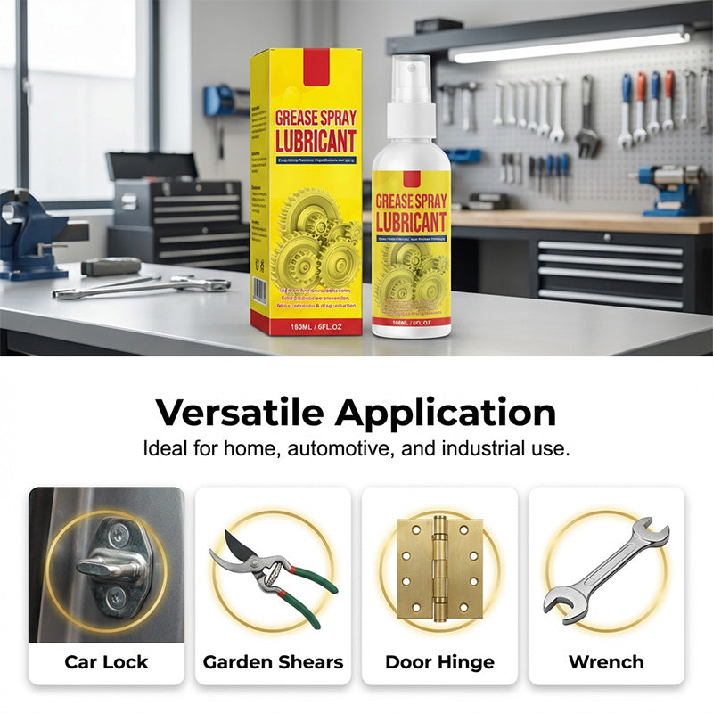 🛠️ First 50 customers enjoy 50% off! ⚡ Multi-purpose rust remover and lubricant spray – Instantly eliminates noise – Metal tool repair agent 🧴