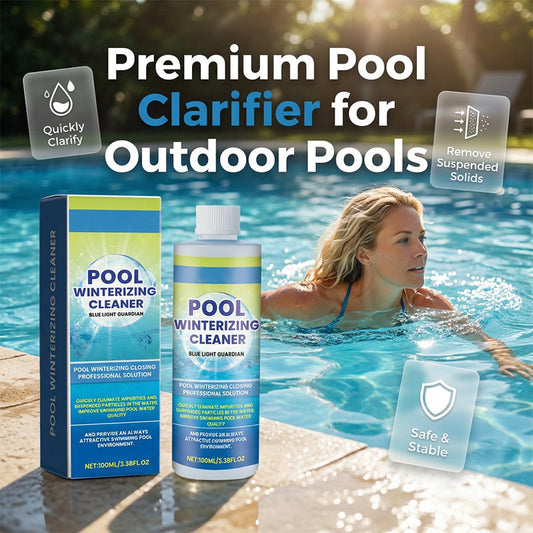 🏊Professional Fast-Acting Pool Water Clarifier | Instantly Resolves Water Turbidity Issues